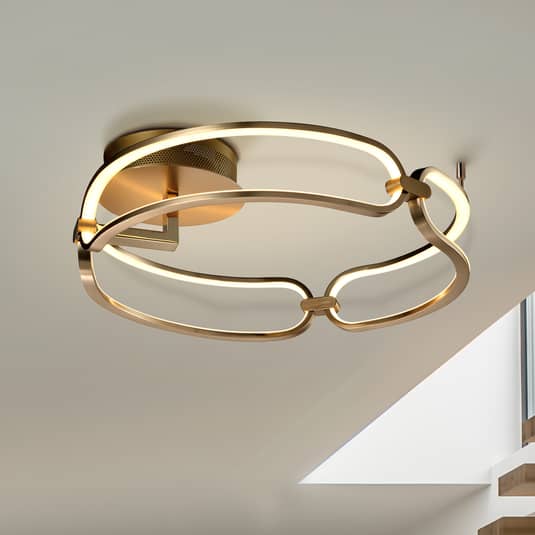 Schuller Valencia LED-Deckenlampe Deckenlampe Colette dreiflammig roségold 37W - 8435435327798