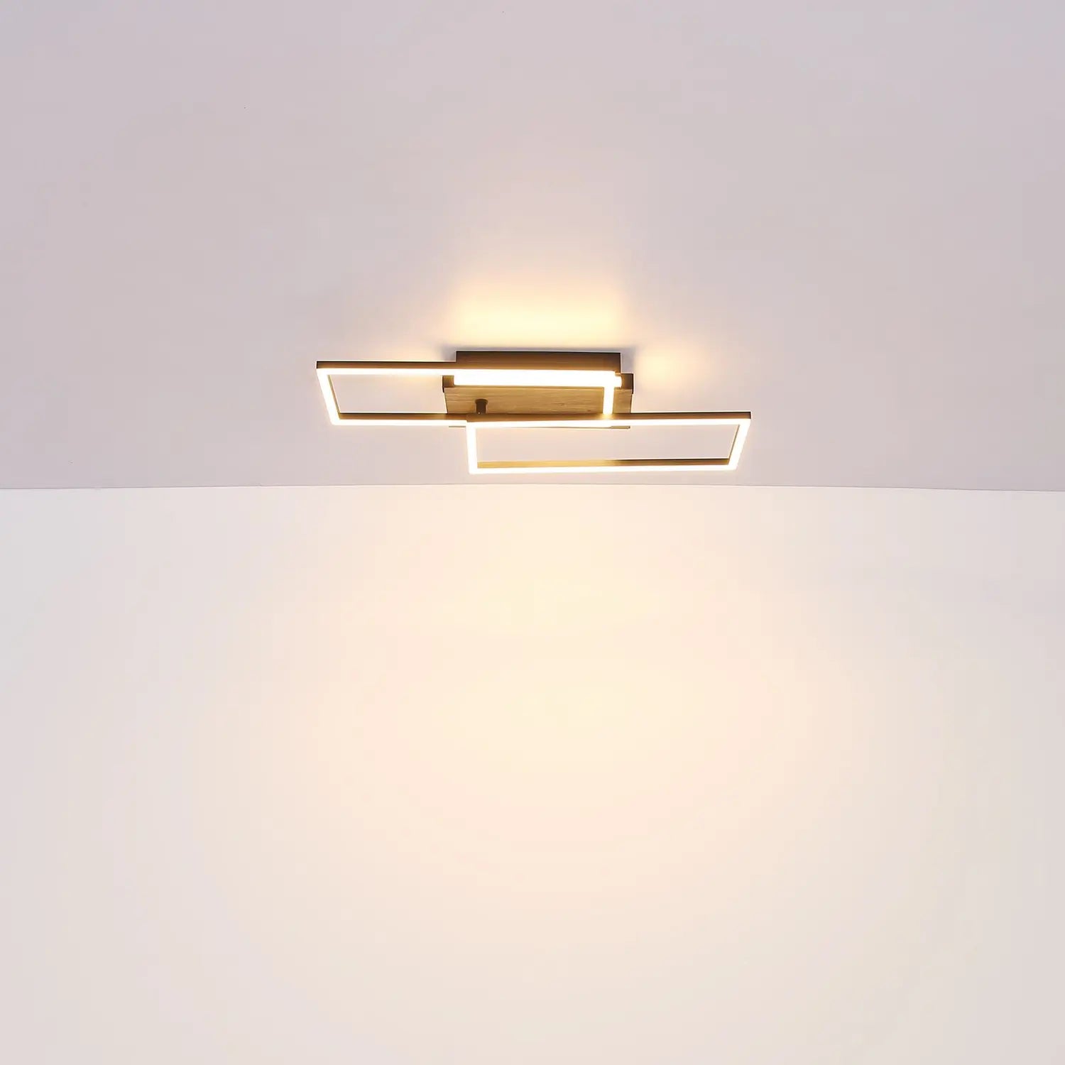 B-Ware Globo Led Deckenleuchte Colli Leuchte Lampe Led Deckenleuchte Holz Dunkel  - 9007371457656