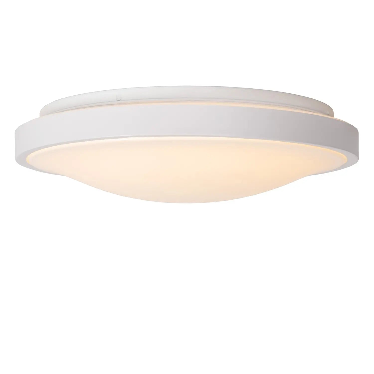 B-Ware Lucide Deckenleuchte Lampe Led Sensor Weiß Ip44 Dasher Acryl Badezimmer ø41cm - 5411212792129