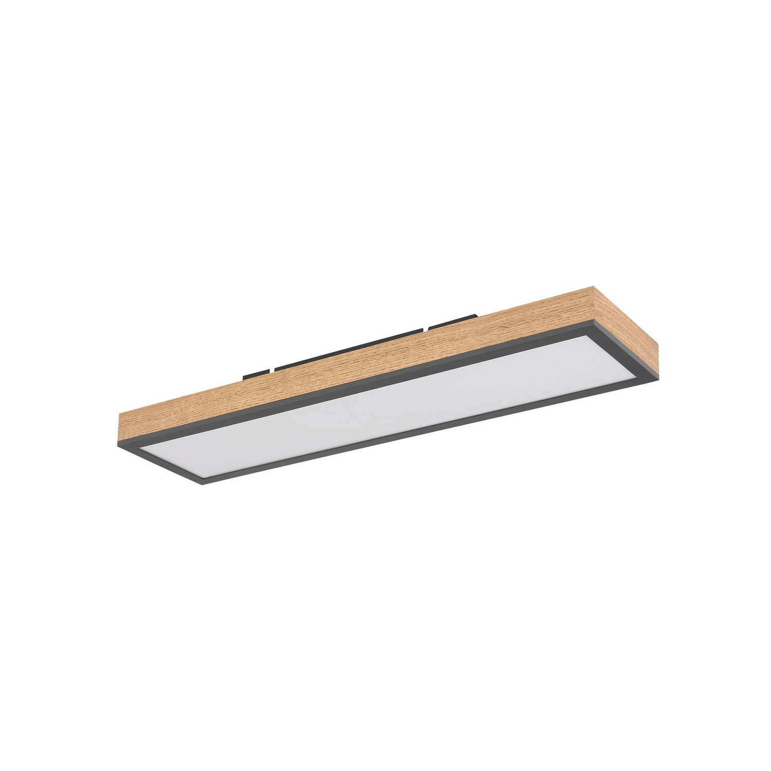 B-Ware Doro Deckenleuchte Lampe Led Mdf Holz Eiche 60 Cm 15 Cm 3 Cm 1920 Lumen Warmweiß - 9007371417780