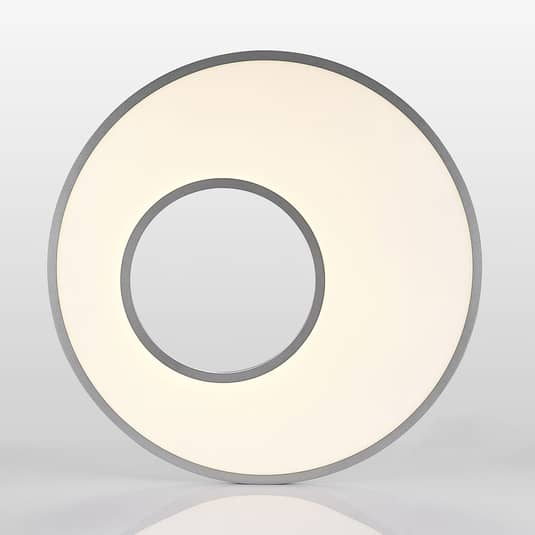B-Ware Lucande Deckenleuchte Deckenlampe Led Rund Dimmbar Fernbedienung Weiß Silber Cct - 4251096559637