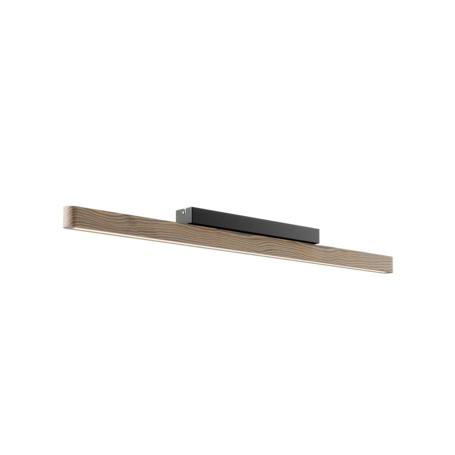 B-Ware Euluna Deckenleuchte Lampe Led Forrestal Kiefernholz Grau Schwarz Warmweiß 90 Cm - 5907642763407