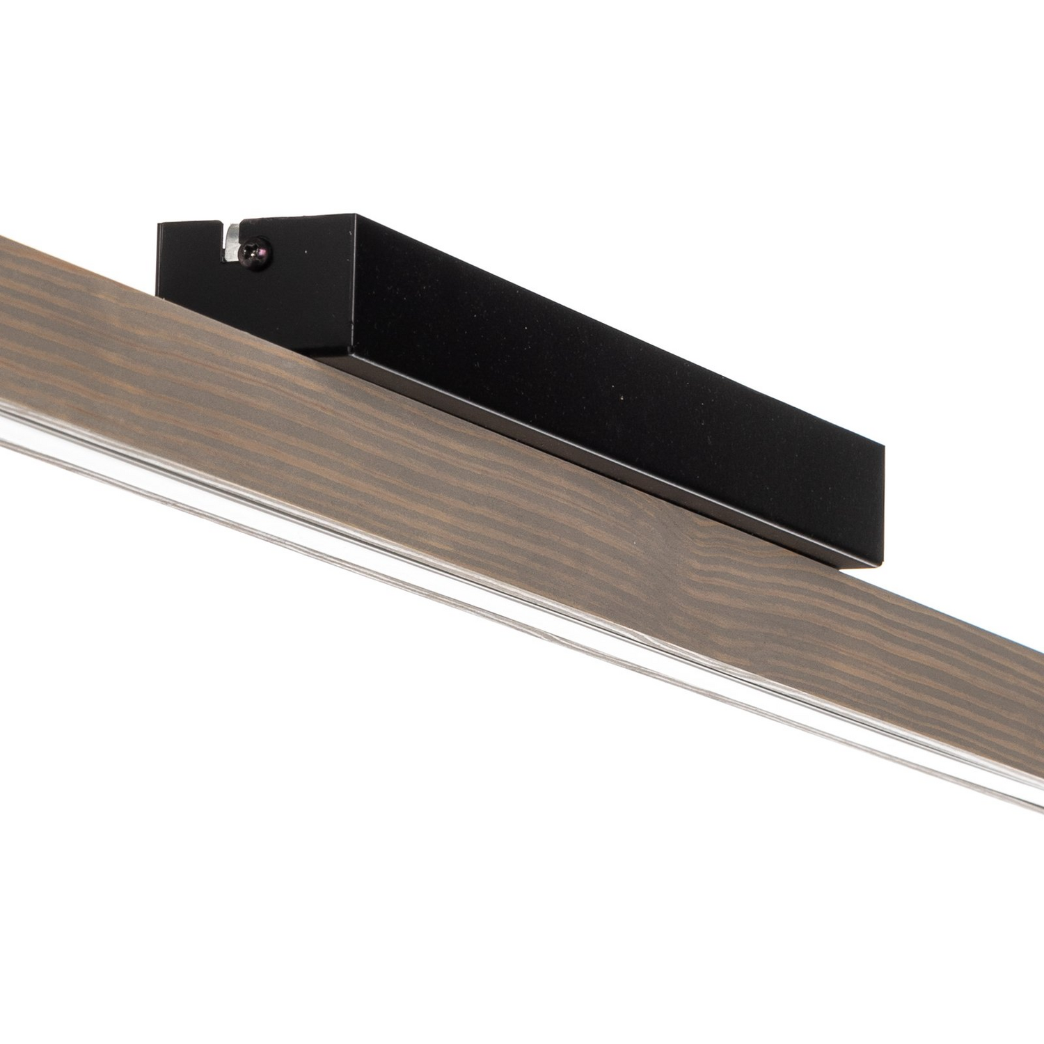 B-Ware Euluna Deckenleuchte Lampe Led Forrestal Kiefernholz Grau Schwarz Warmweiß 90 Cm - 5907642763407