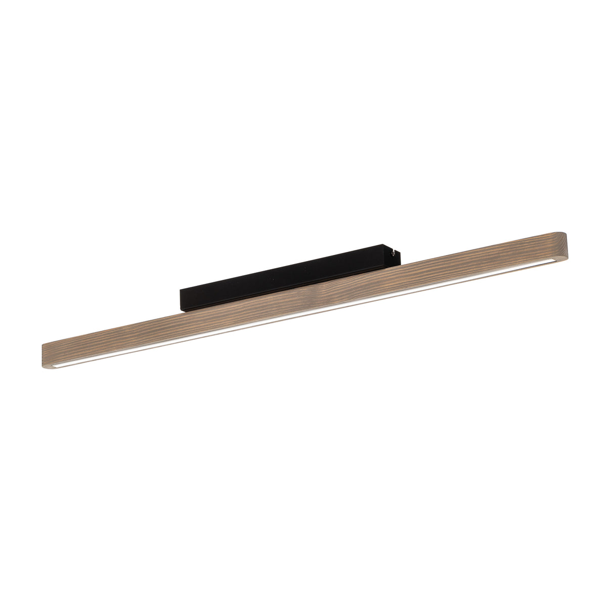 Euluna Deckenleuchte Lampe LED Forrestal Kiefernholz grau schwarz warmweiß 90 cm - 5907642763407