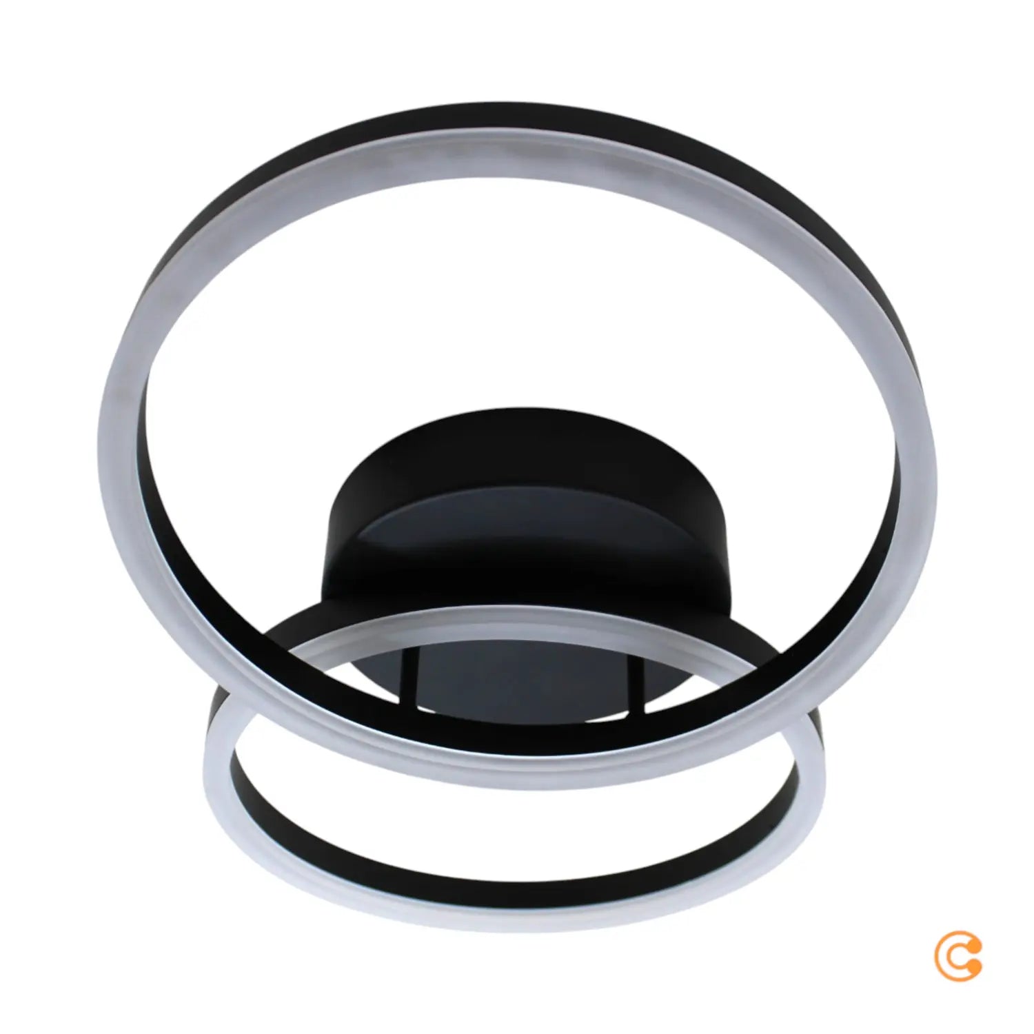 B-Ware Fabas Luce Deckenleuchte Lampe Led Giotto Schwarz Beleuchtung Dimmbar 2 Flammig - 8019282508106