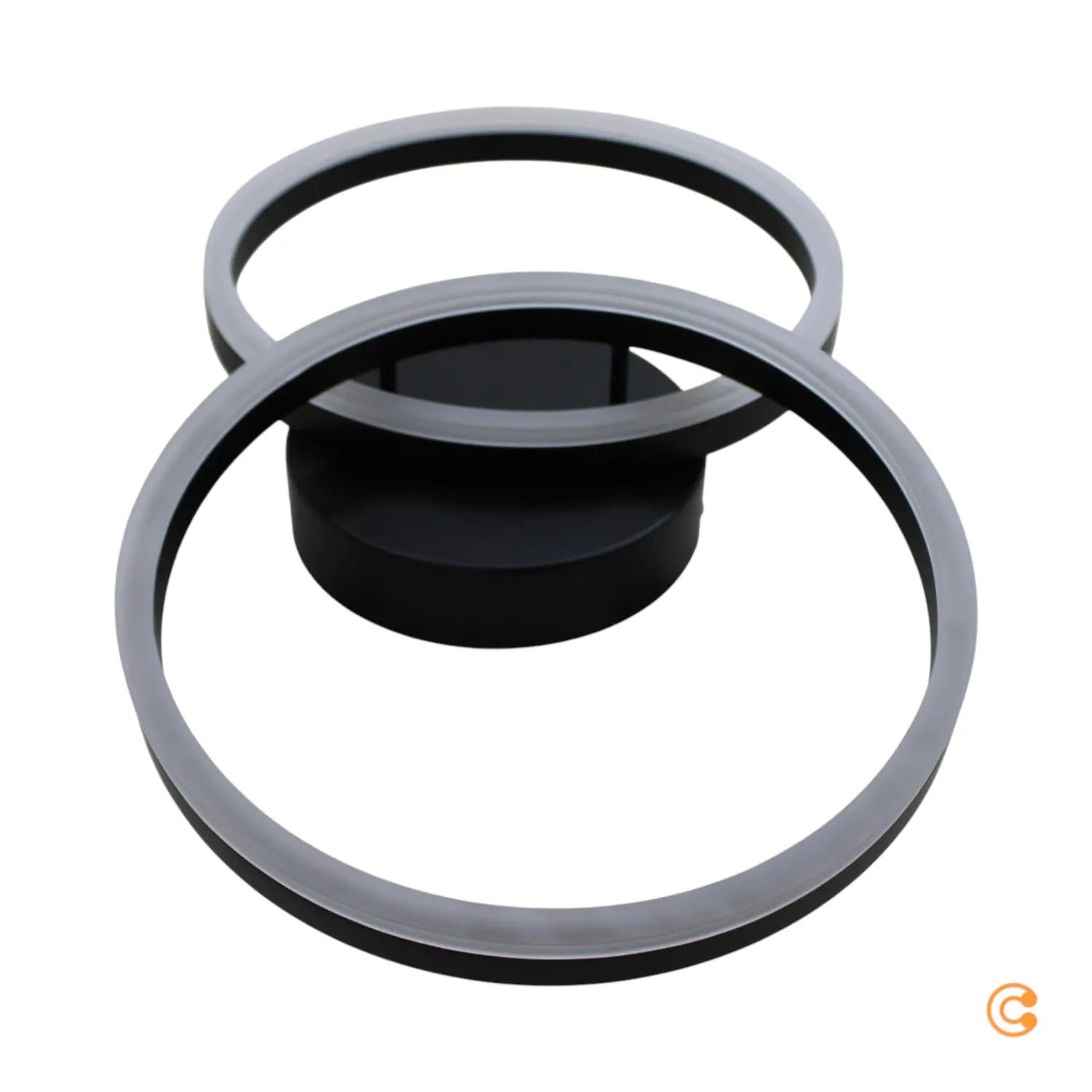 B-Ware Fabas Luce Deckenleuchte Lampe Led Giotto Schwarz Beleuchtung Dimmbar 2 Flammig - 8019282508106