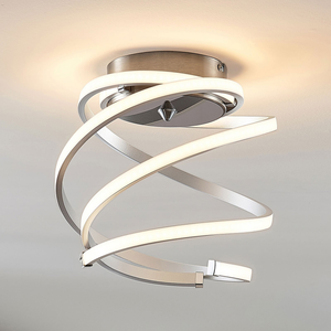 B-Ware Lindby Deckenleuchte Deckenlampe Haniya Led Dimmbar Aluminium Weiß