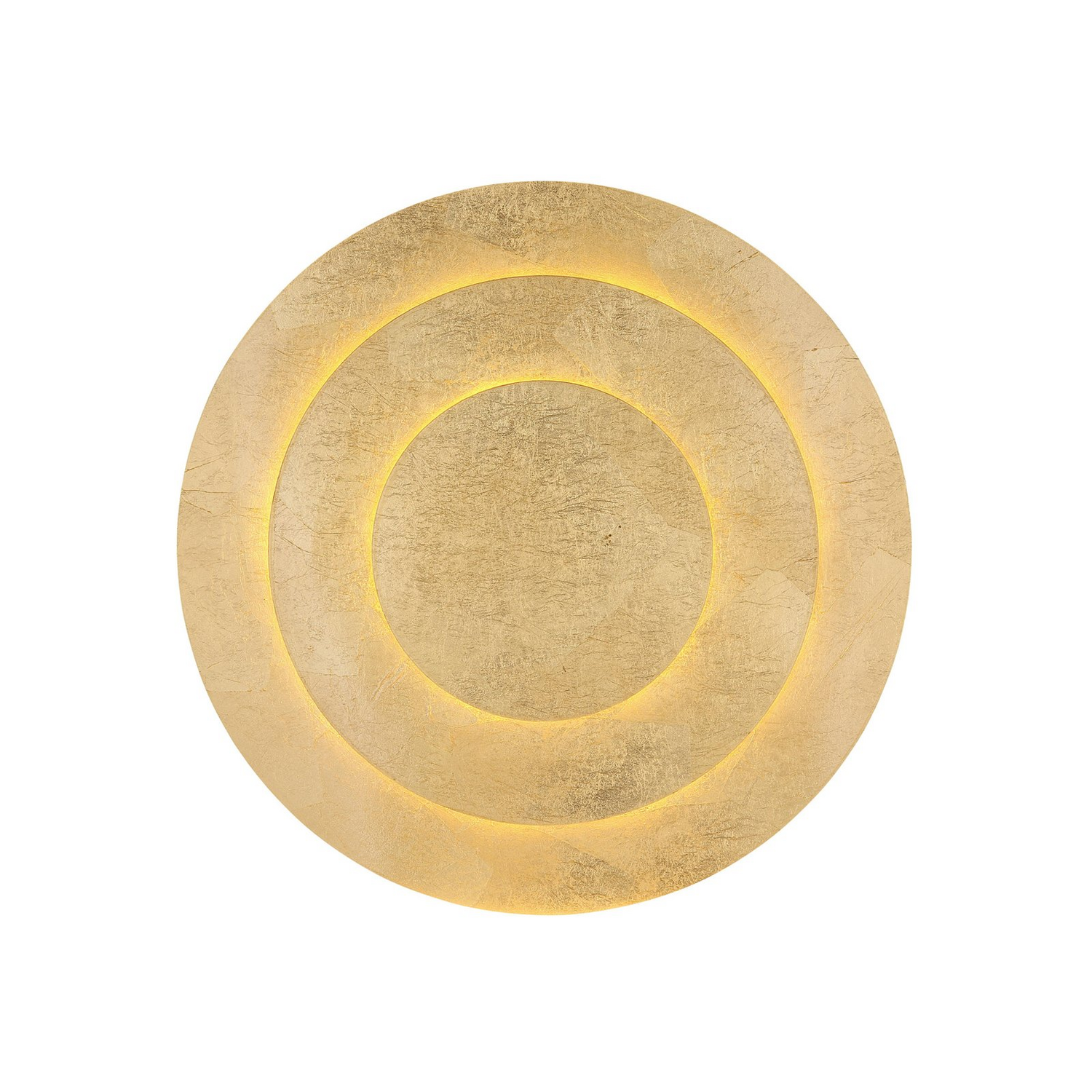 Heda Led Deckenleuchte Lampe Hauptbeleuchtung Goldfarben Metall 35 Cm Rund B-Ware - 9007371446537
