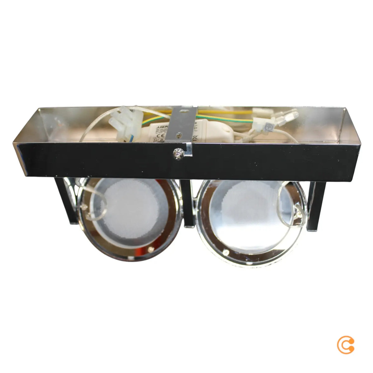 B-Ware Deckenleuchte Lampe Led Spots Lionel Verchromt 2 Flammig 3000 K Siehe Text/Foto - 4251096534931