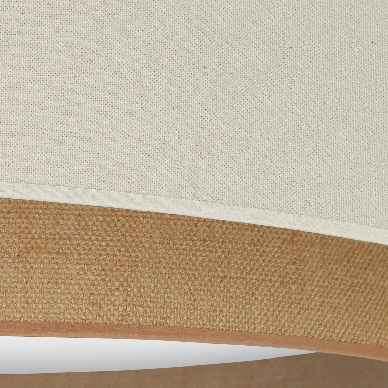 B-Ware Duolla Led Deckenleuchte Luneta S Fernbedienung Jute Beige Braun ø 60 Cm - 5905317606424