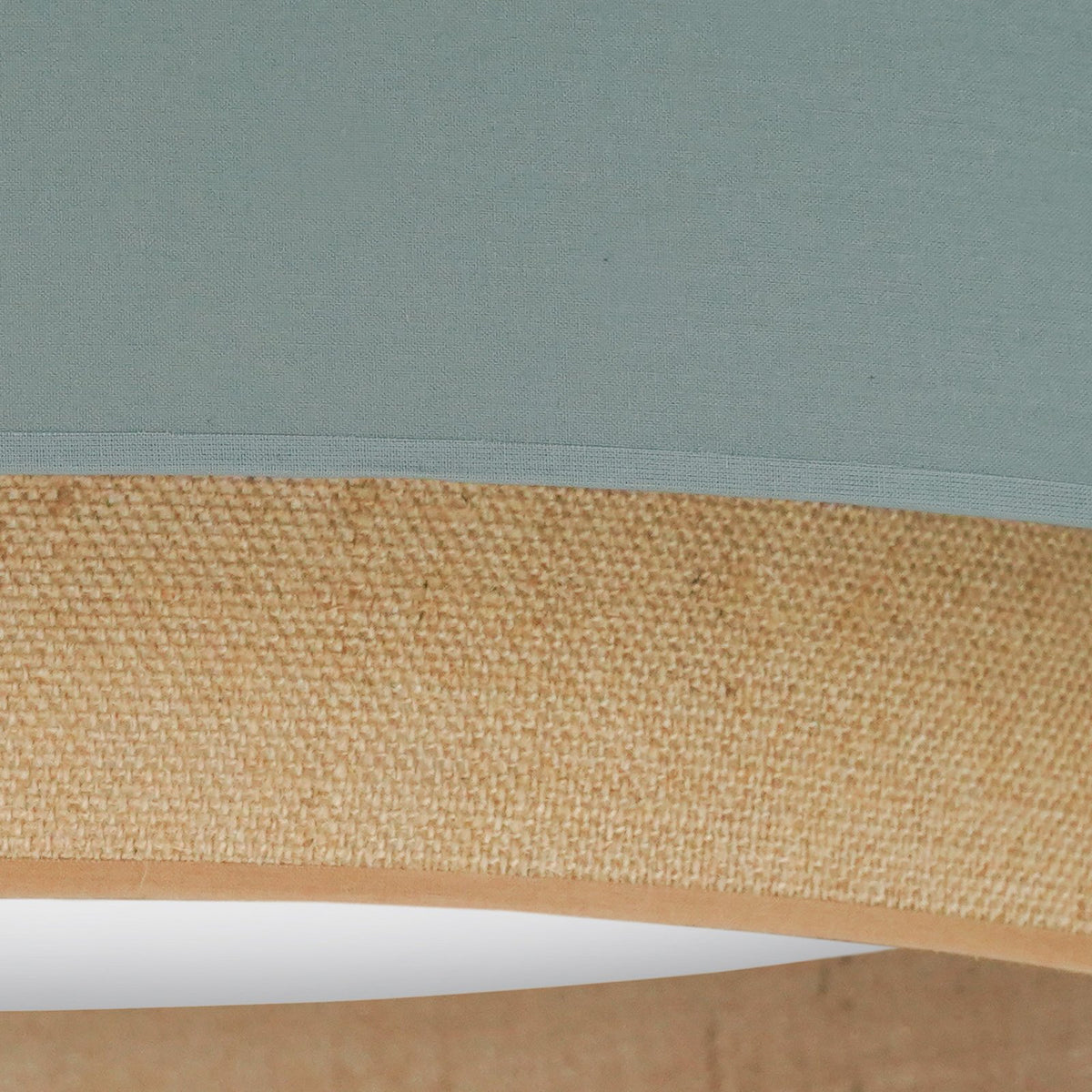 Luneta Deckenleuchte Lampe LED Fernbedienung Textil grün beige dimmbar 60 cm - 5905317606356