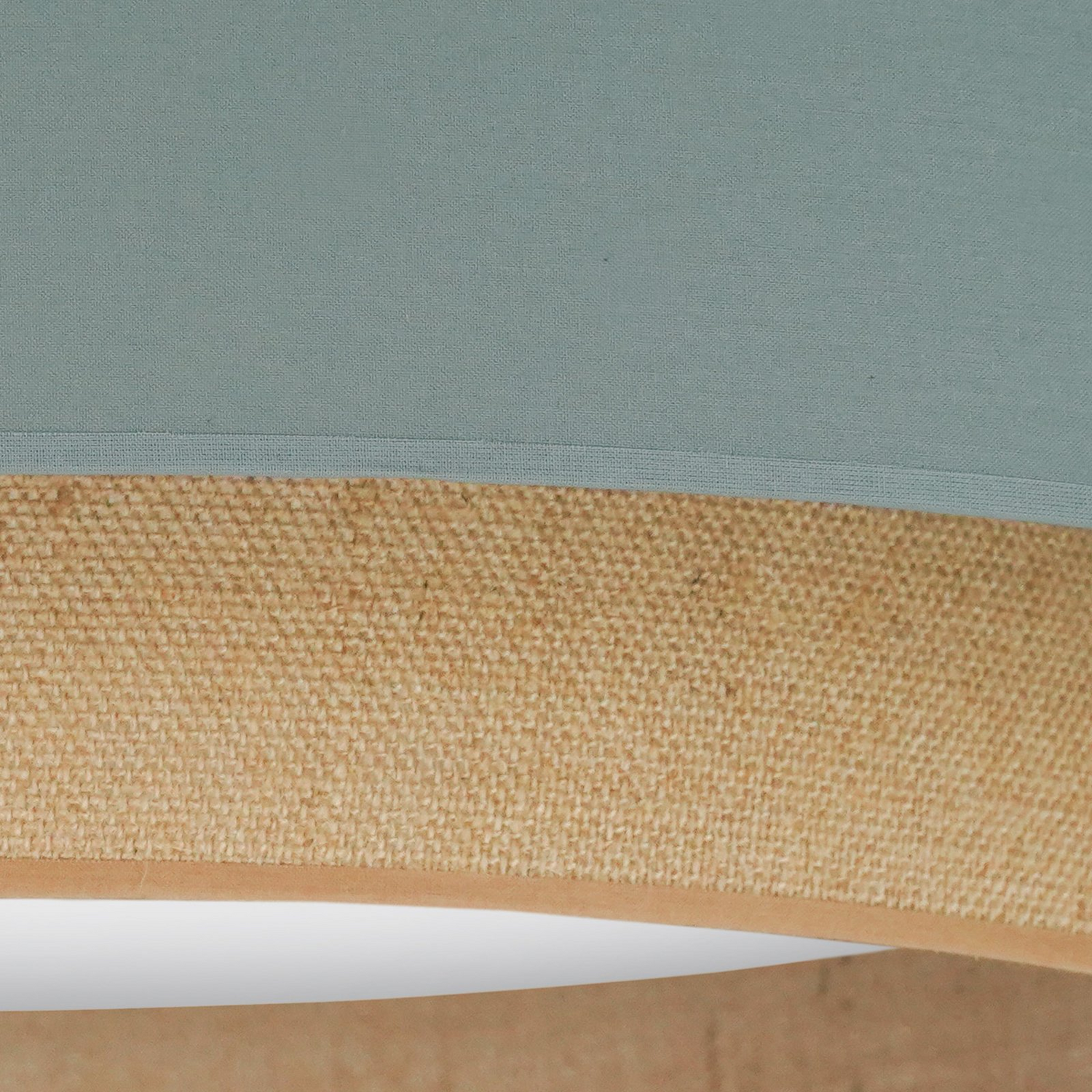 Duolla Led Deckenleuchte Luneta Deckenlampe Salbei/Jute ø60cm 3 Step Dim Lampe B-Ware - 5905317606356