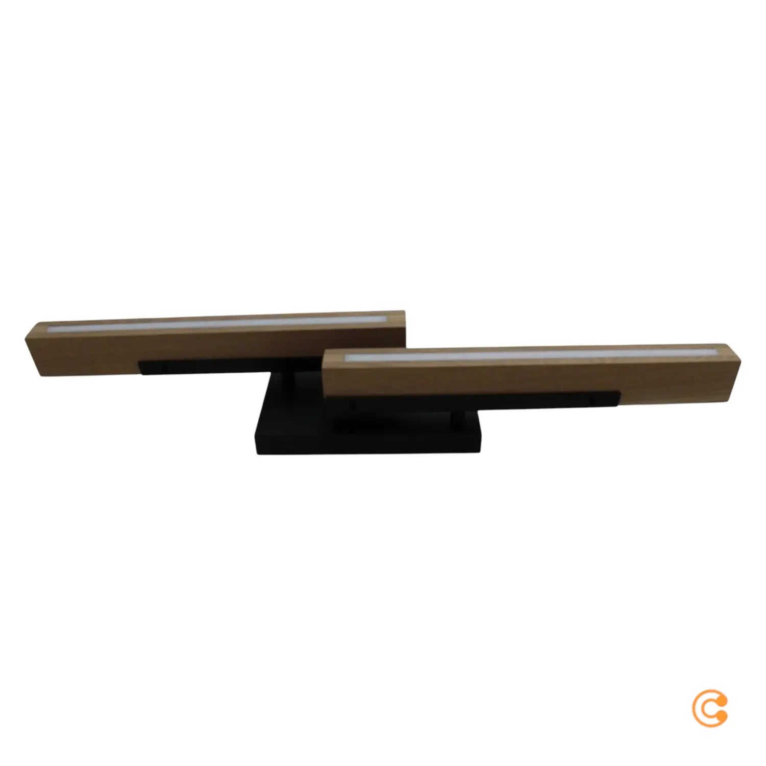 B-Ware Deko Led Deckenlampe Deckenlampe Lampe Leuchte Madera Aus Eichenholz 2 Flammig - 4042943169617