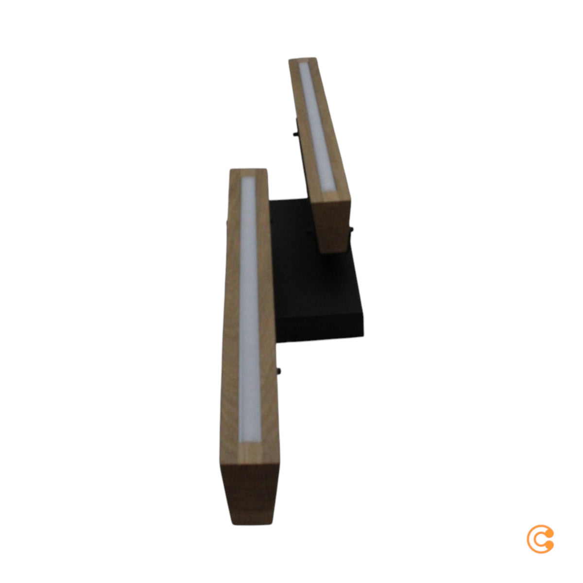 Deko-LED Deckenlampe Deckenlampe Lampe Leuchte Madera aus Eichenholz 2-flammig - 4042943169617
