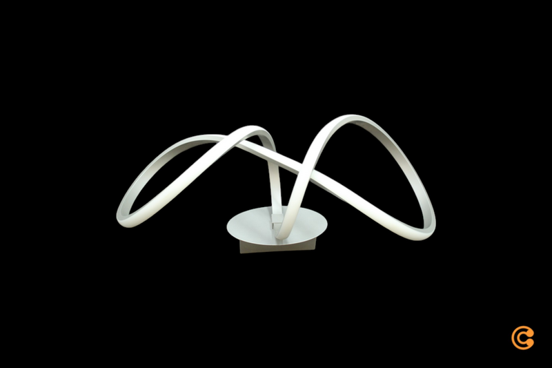 Just Light Led Deckenleuchte Maria Dimmbar Aluminium Deckenlampe Lampe Leuchte B-Ware - 4043689975784