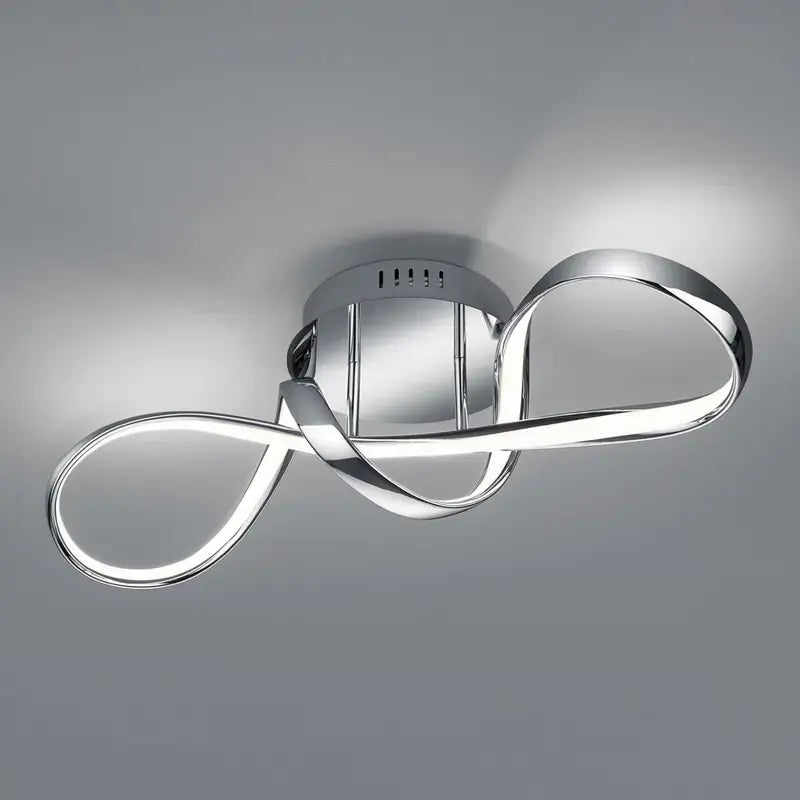 B-Ware Reality Deckenleuchte Lampe Led Perugia Deckenlampe Chrom Switch Dimmer 253 - 4017807525786