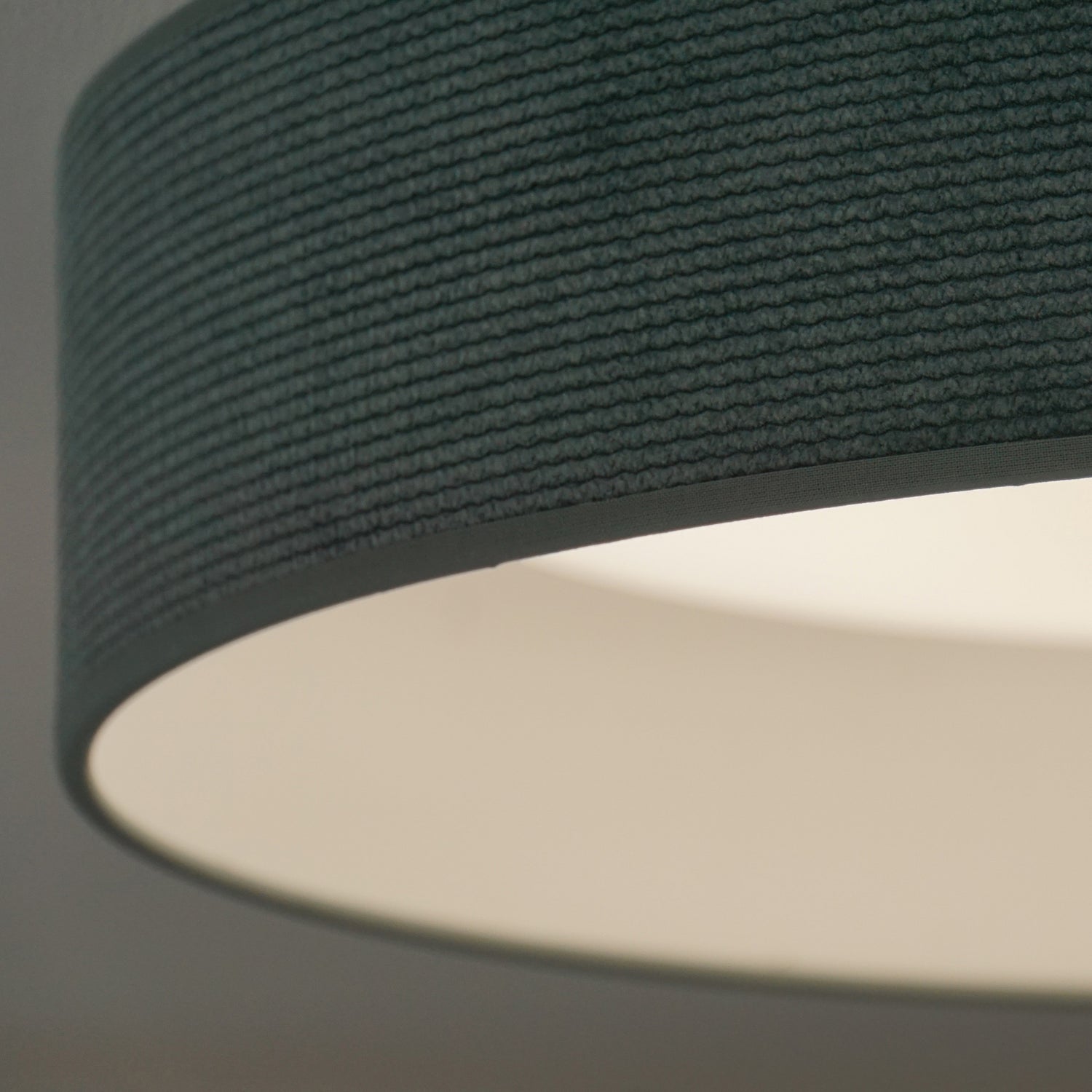 B-Ware Duolla Led Deckenleuchte Plafond Lampe Mintgrün Stoff ø 45 Cm 3 Step806 - 5905317606509
