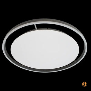B-Ware Just Light Deckenleuchte Lampe Led Ritus Silber Metall Warmweiß Dimmbar457