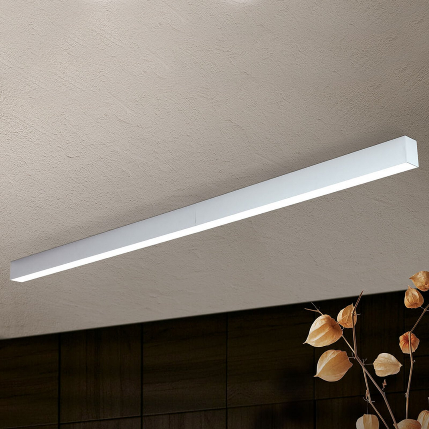 B-Ware Sando Led Deckenlampe Deckenlampe Lampe Leuchte Hängeleuchte 86cm Warmweiß 22 W