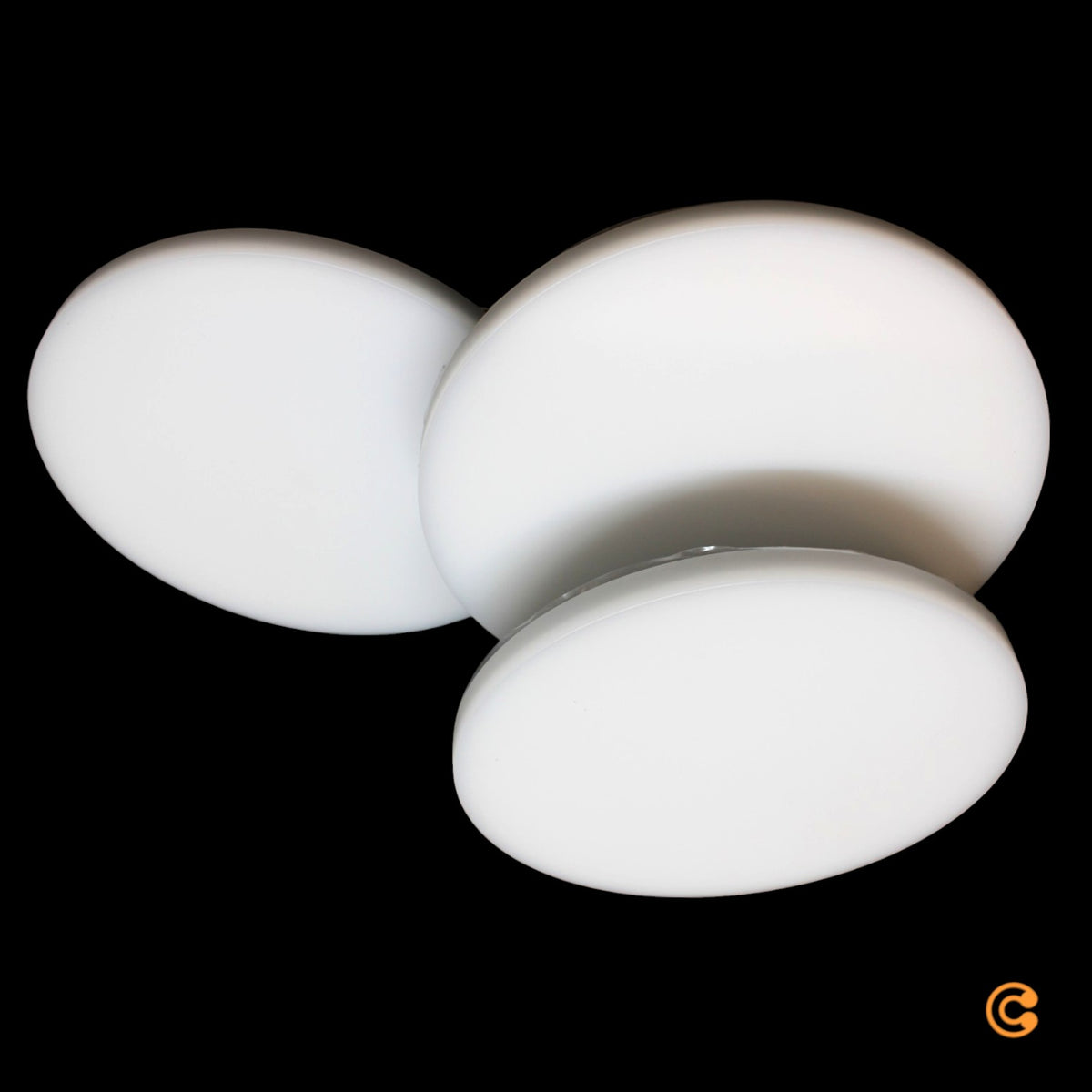 LED Deckenleuchte Lampe Sherko Leuchte dimmbar 3 flammig Weiß matt Wohnzimmer454 - 4251096554601