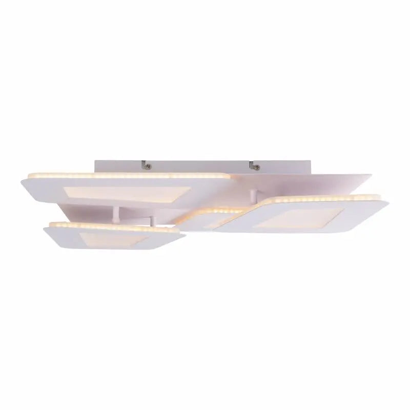 B-Ware Näve Led Deckenleuchte Leuchte Simen Led Weiß Metall 48x48 Cm Cct Fernbedienung - 4003222892770