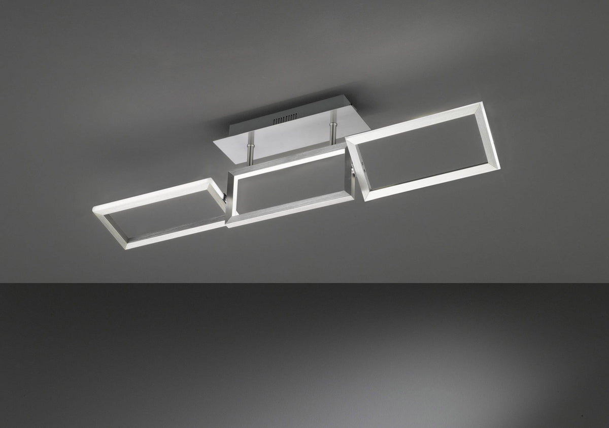 Wofi LED-Deckenlampe Deckenlampe Lampe Leuchte Skip ausrichtbar Länge 81,5cm - 4003474352985