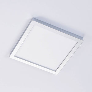 B-Ware Arcchio Deckenleuchte Lampe LED silber Solvie Leuchte eckig 30 x 30 cm Kunststof