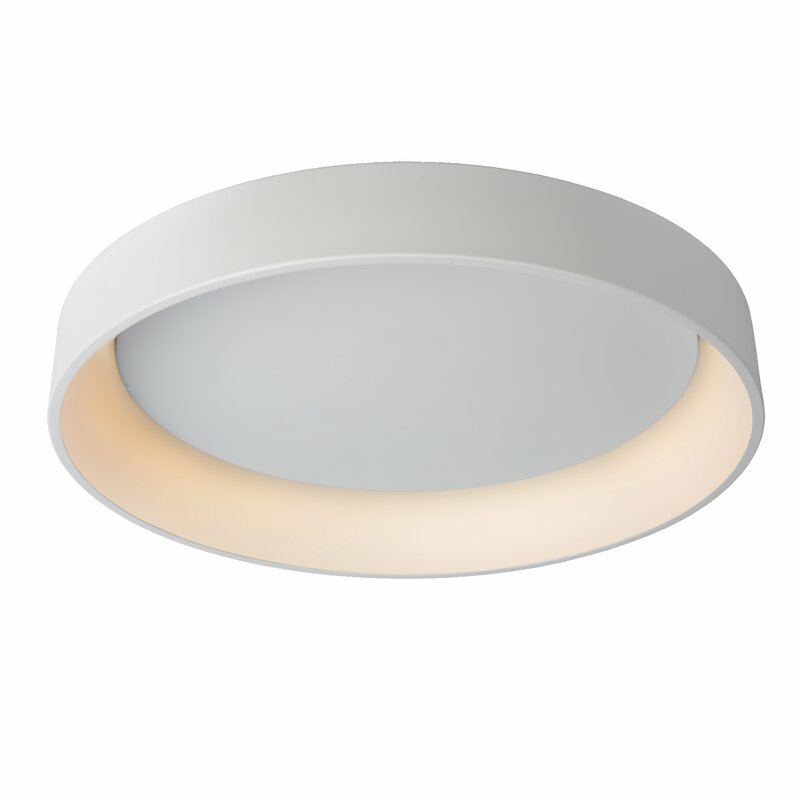 B-Ware Lucide Talowe Led Deckenleuchte Deckenlampe Lampe Bündig Rund 1 Flammig Weiß - 5411212460677