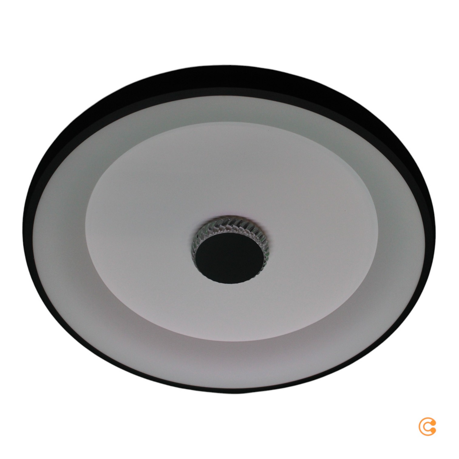 Just Light Led Deckenleuchte Vertigo Cct ø 61,5 Cm Schwarz Deckenlampe Lampe B-Ware - 4043689995089