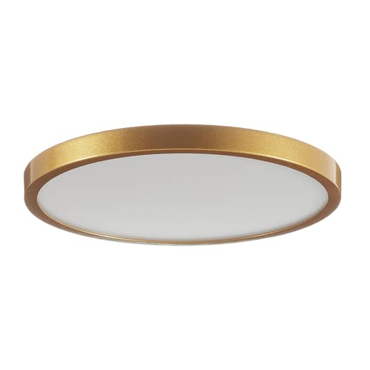 B-Ware Vika Led Deckenlampe Deckenlampe Lampe Leuchte Decke Rund Gold Matt ø 30cm 25 W - 9003090255252
