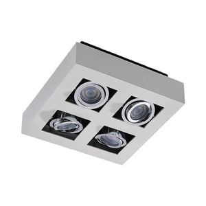 B-Ware Arcchio Strahler Deckenlampe Vince Weiß Aluminium Gu10 Led Lampe Leuchte 25 Cm