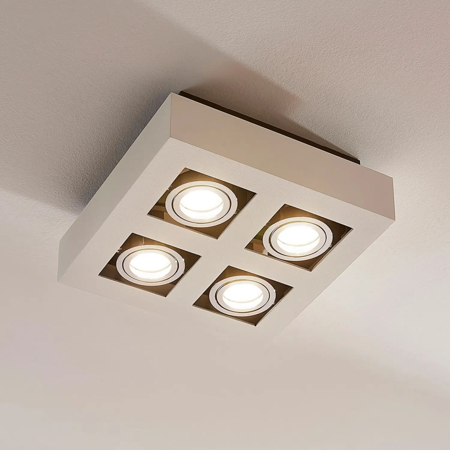 B-Ware Arcchio Strahler Deckenlampe Vince Weiß Aluminium Gu10 Led Lampe Leuchte 25 Cm - 4251096541946