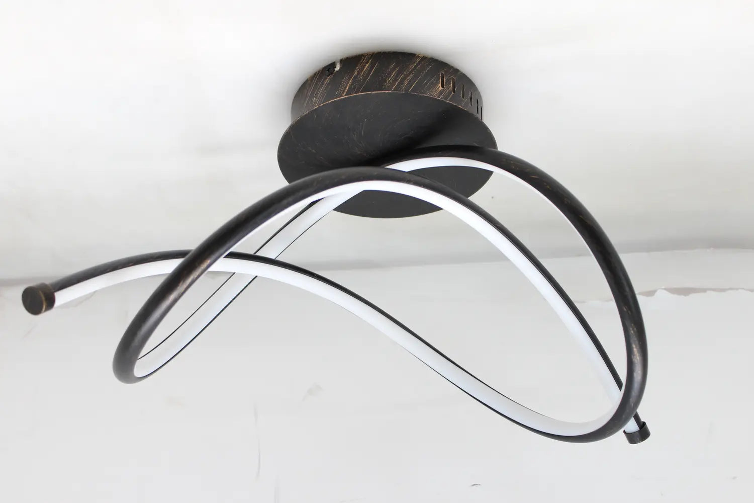 B-Ware Just Light Led Deckenleuchte Lampe Leuchte Violetta Deckenleuchte Rost Stahl - 4043689956424