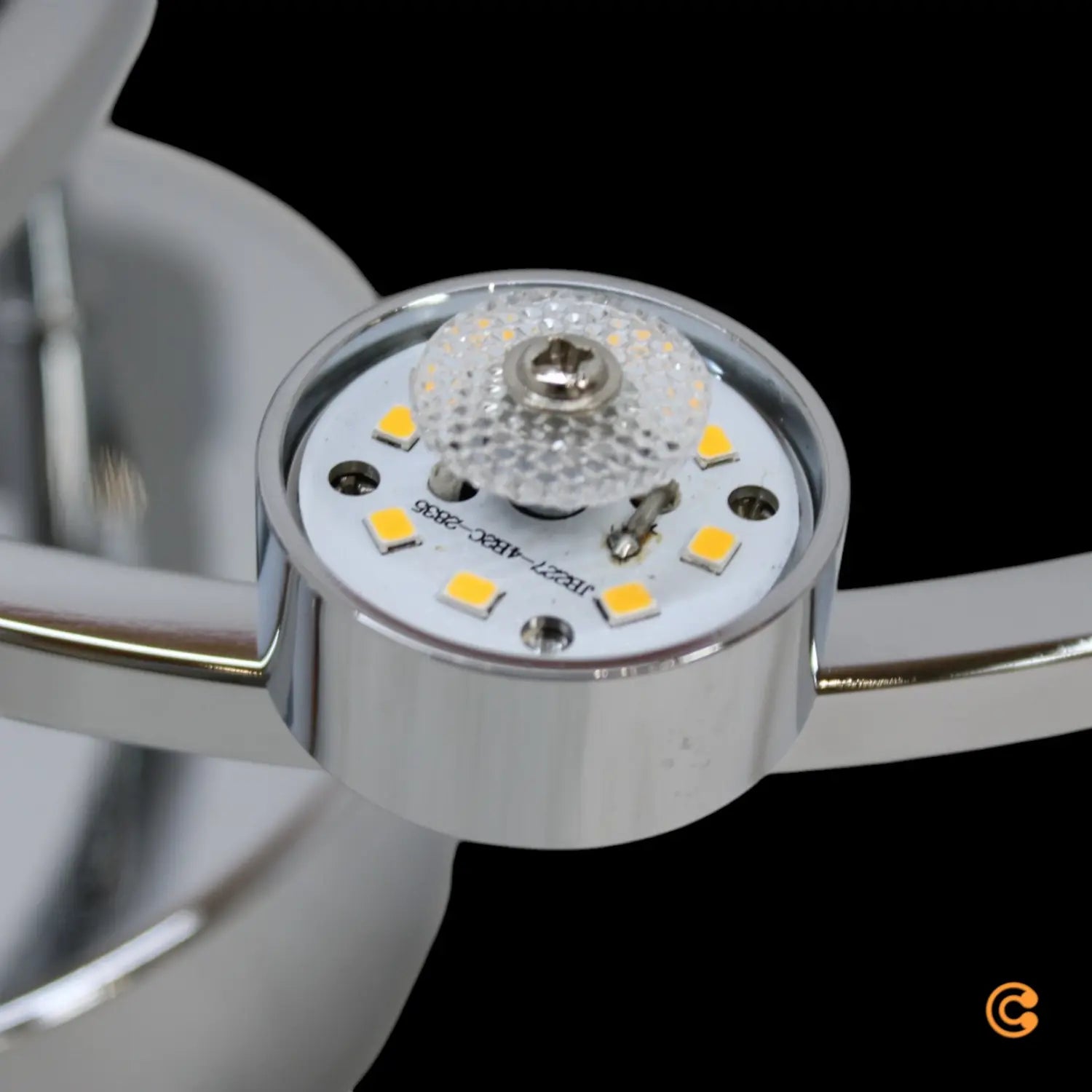 B-Ware Led Deckenleuchte Lampe Yaro Kristallleuchte Wohnzimmer Chrom Dimmbar 6 Flammig - 4251096550184