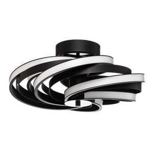 B-Ware Deckenleuchte Lampe Led Zoya Schwarz Metall Warmweiß Dimmbar Ip20 Zoya