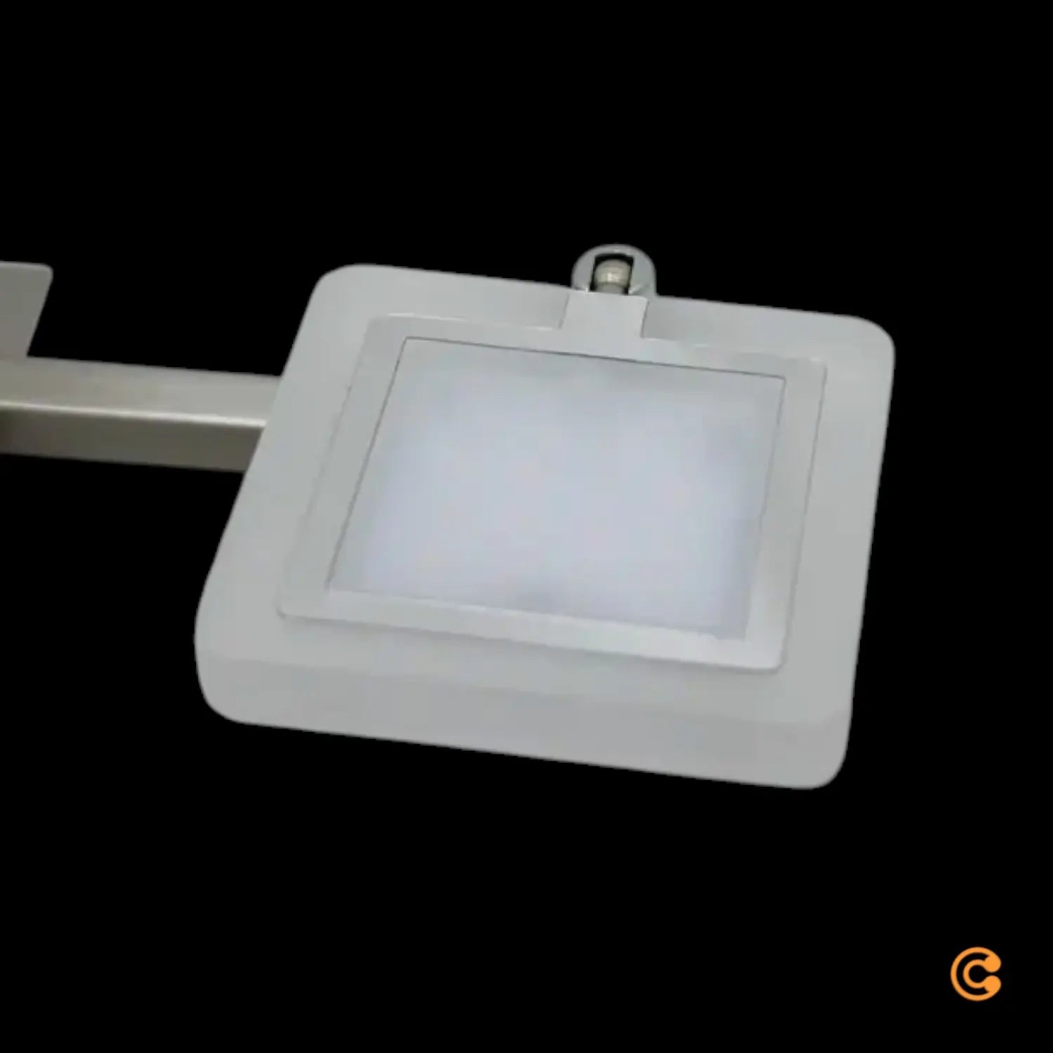 B-Ware Evelina Deckenstrahler Wandlampe Led Leuchte Badezimmer Flur Glas Satin Nickel - 4251096555165