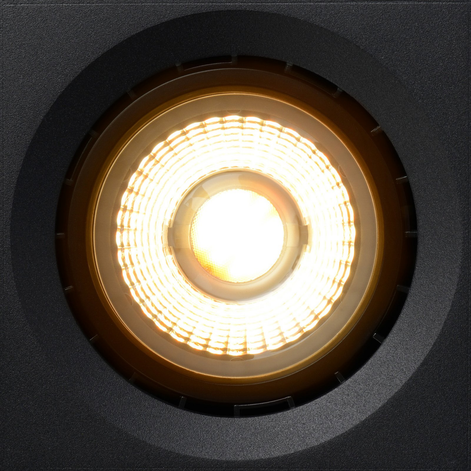 Lucide Led Deckenstrahler Aufbauleuchte Fedler Schwarz Eckig Aluminium Gu10   B-Ware - 5411212092151