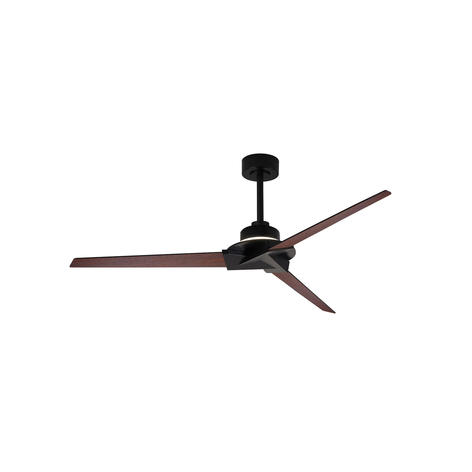 Mantra Led Deckenventilator Brisa Mini Ventilator Schwarz/Holz Leise 150cm Cct B-Ware - 8435153287251