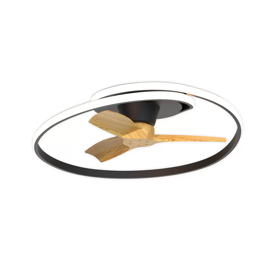 Mantra Iluminación Led Deckenventilator Ocean Schwarz Holz Dc ø78 Siehe Text C-Ware - 8435153282362