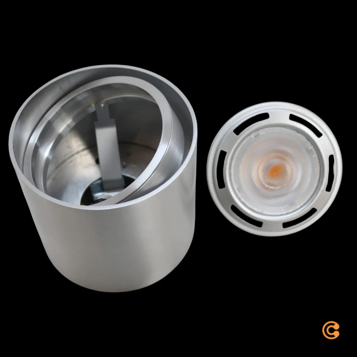 B-Ware Arcchio Downlight Spotleuchte Leuchte Gu10 Led Rosalie Rund Silber Dimmbar - 4251096552195