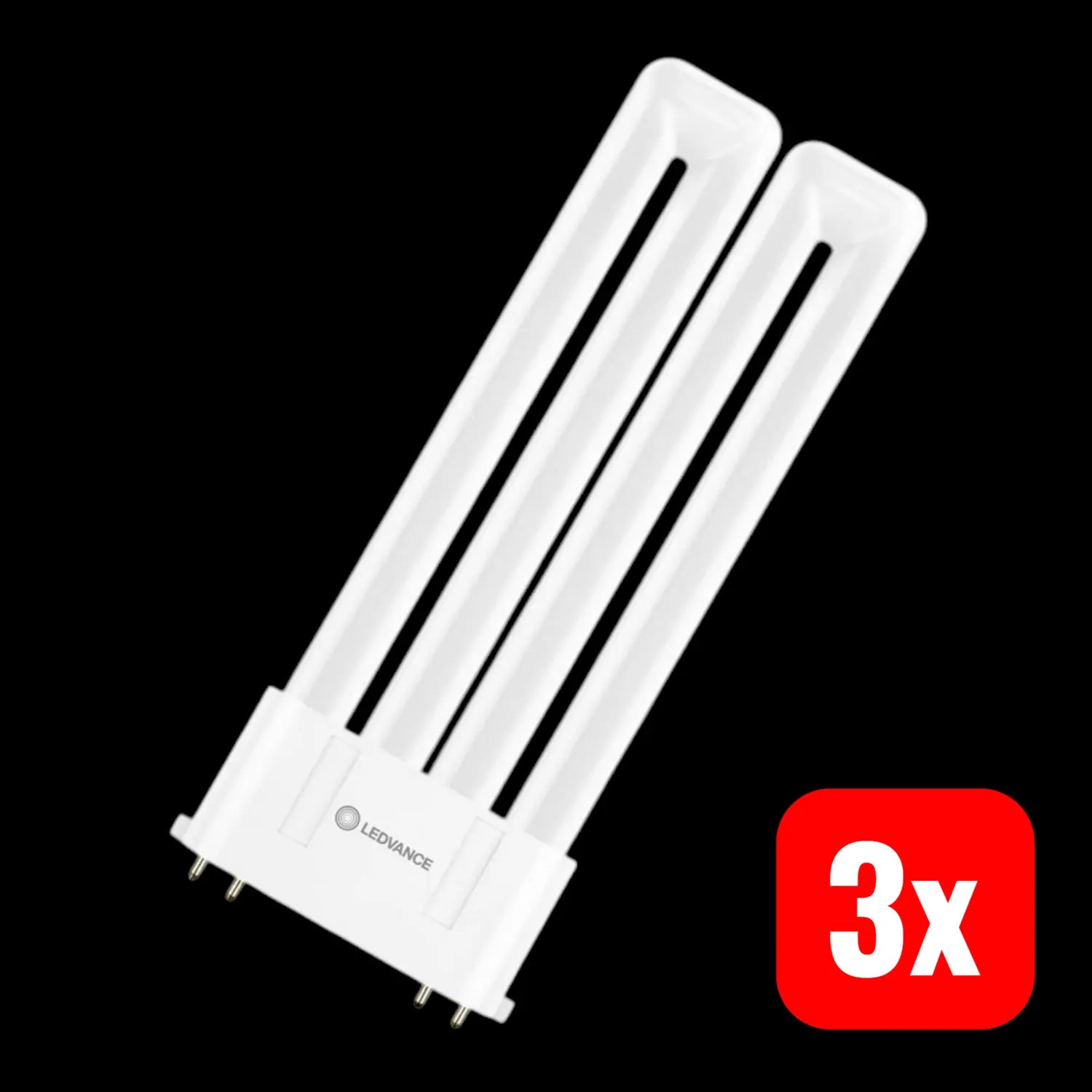 B-Ware Osram Led Lampe Leuchtstoffröhre Dulux F Stab 2 G10 Warmweiß 20 W 3000 K 3 Stück - 4058075822498