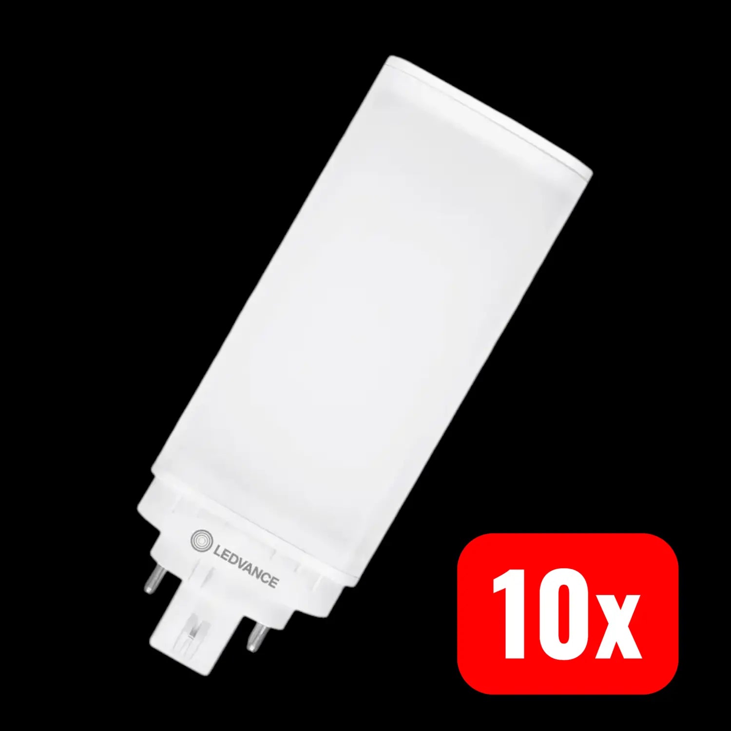 B-Ware Ledvance Kompaktlampe Lampe Led Gx24q 2 Weiß Stabform Warmweiß 7 W 10 Stück - 4058075822252