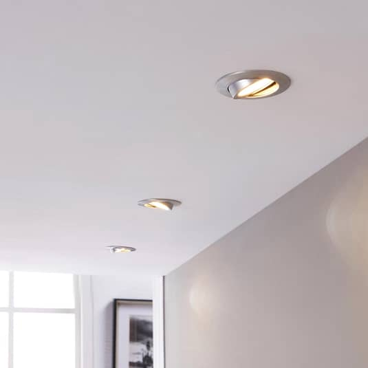 B-Ware Lindby Led Einbaustrahler Deckenlampe Deckenlampe Lampe Andrej Rund 3er Set - 4251096520224