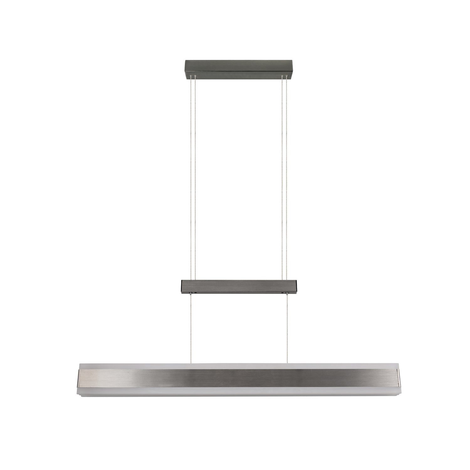 B-Ware Trio Lighting Hängelampe Pendelleuchte Led Arcola Nickel Touchdimmer - 4017807662023