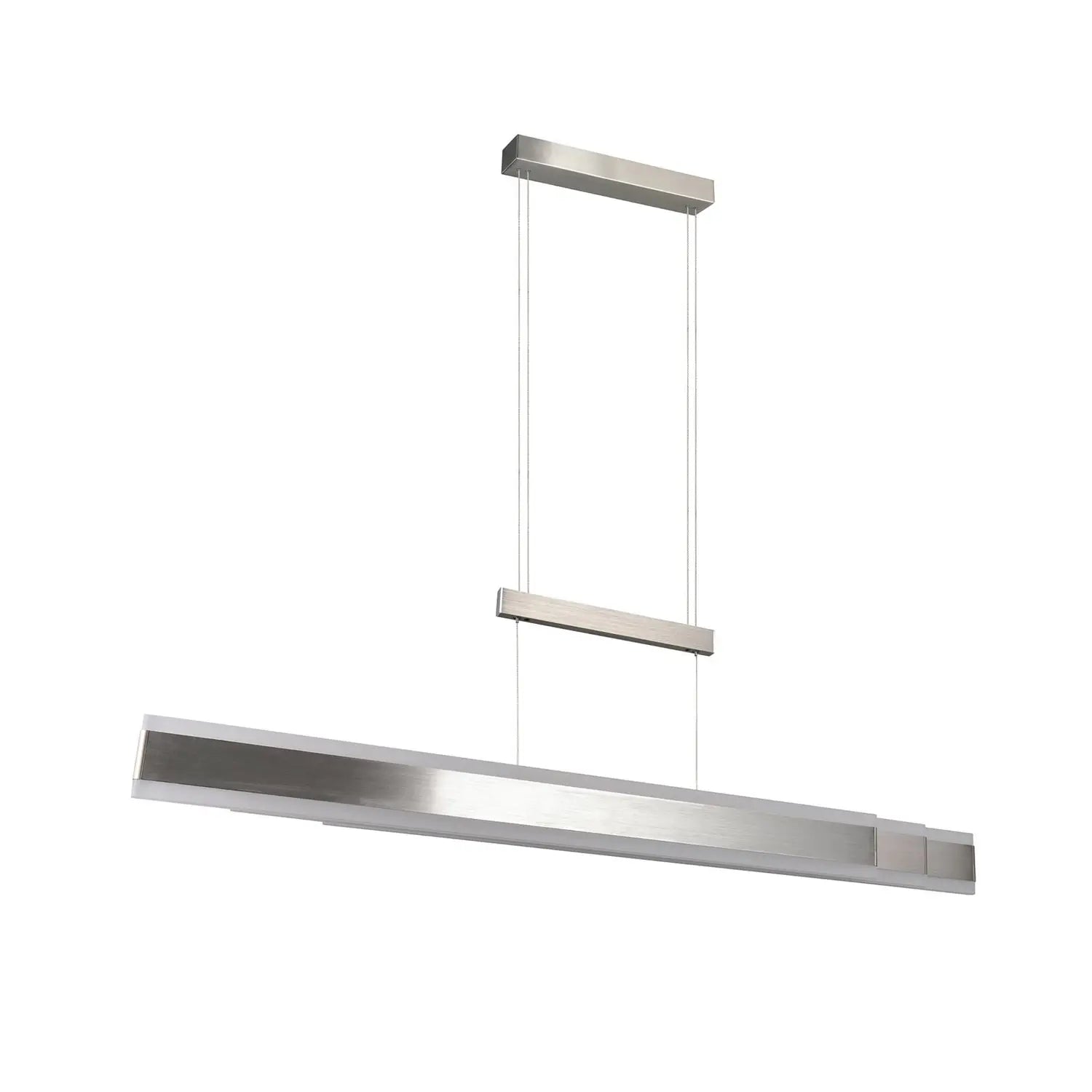 B-Ware Trio Lighting Hängelampe Pendelleuchte Led Arcola Nickel Touchdimmer - 4017807662023