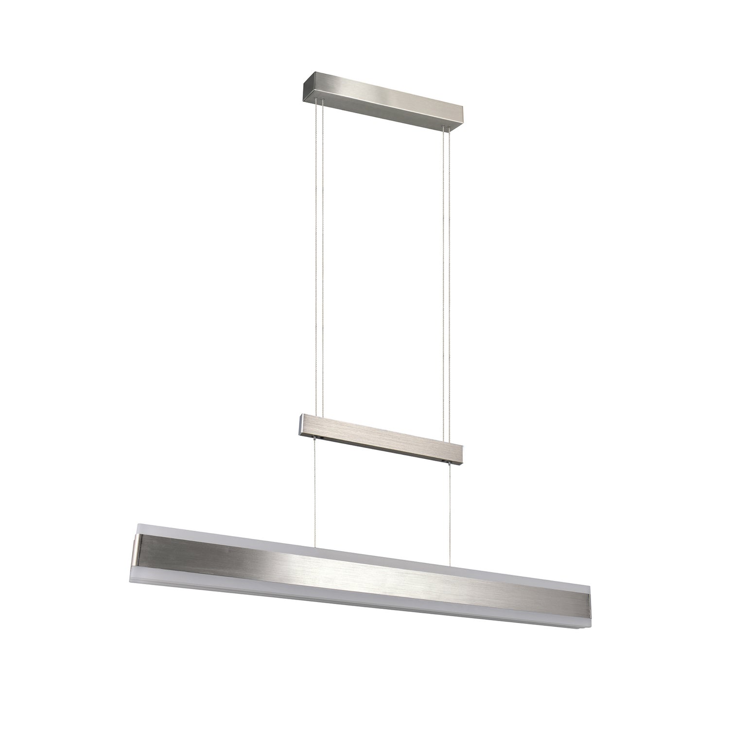 B-Ware Trio Lighting Hängelampe Pendelleuchte Led Arcola Nickel Touchdimmer - 4017807662023