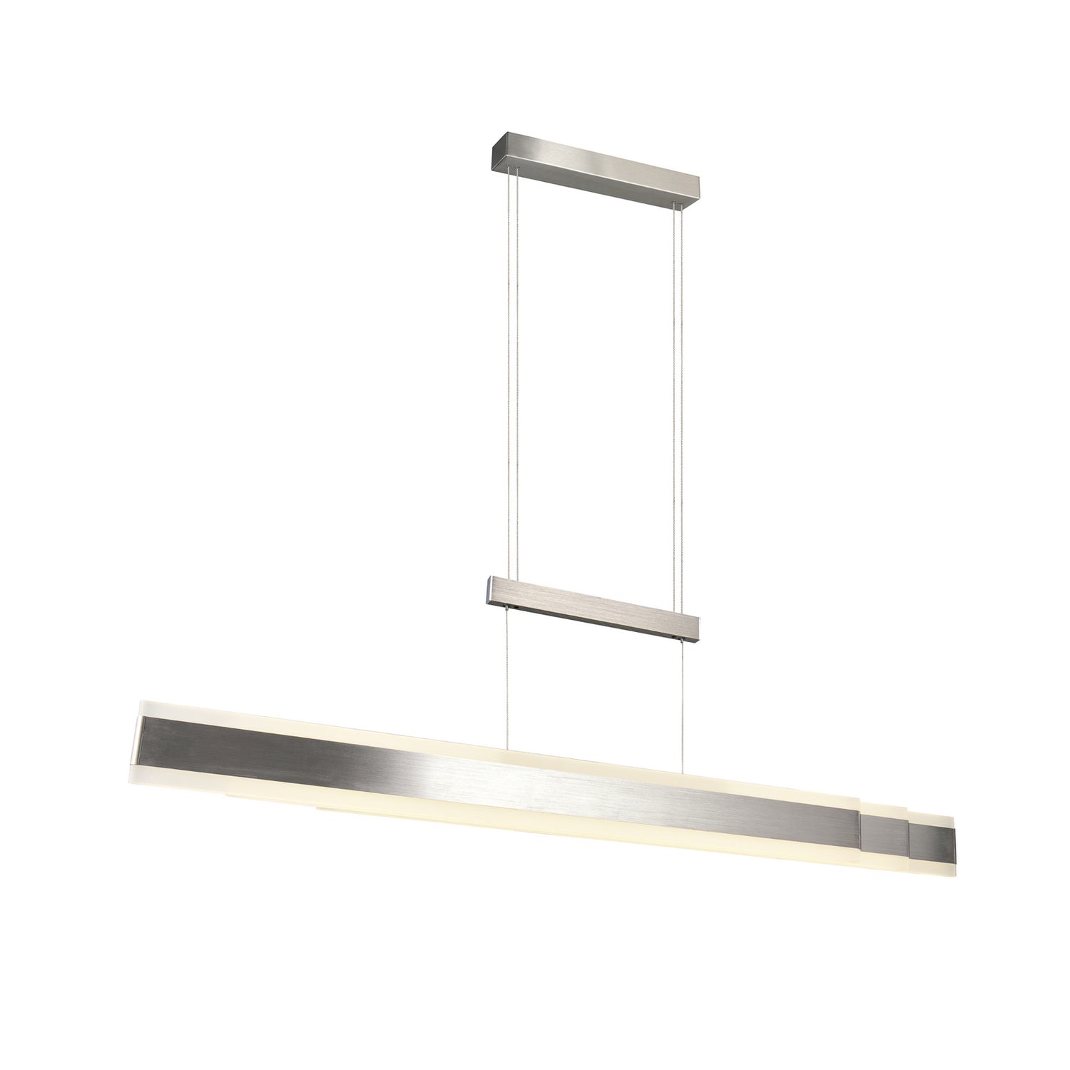 B-Ware Trio Lighting Hängelampe Pendelleuchte Led Arcola Nickel Touchdimmer - 4017807662023