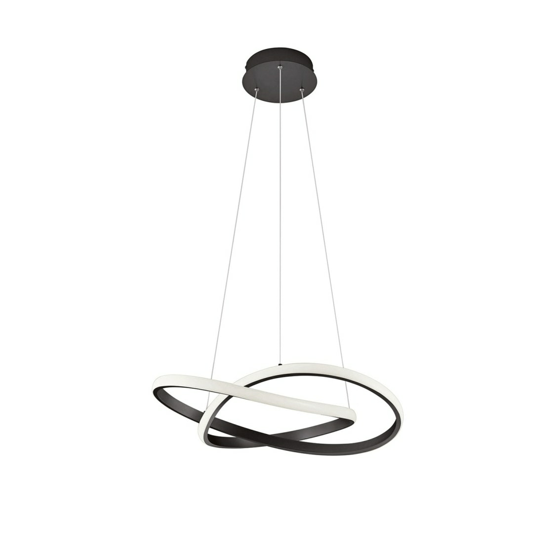 B-Ware Reality Course Led Pendellampe Course Schwarz Pendelleuchte Lampe Leuchte - 4017807472202