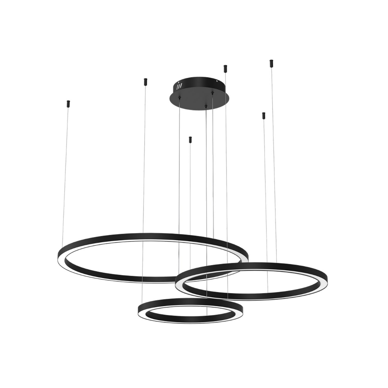 B-Ware Galaxia Led Hängelampe Pendelleuchte Schwarz Kunststoff Metall Wohnzimmerla101 - 5902693787891
