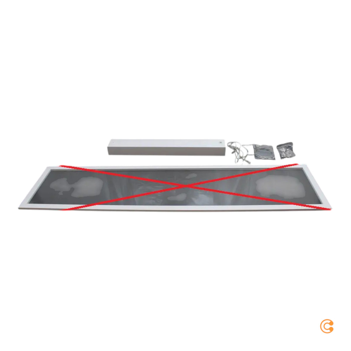 Deko-Light Pendelleuchte Hängeleuchte LED weiß eckig Dip-Switch dimmbar - 4042943174338